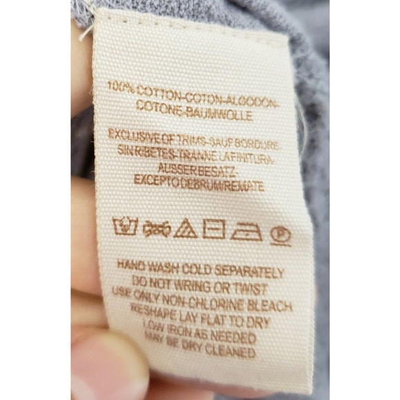 FREE PEOPLE dusty purple lacy ruffle blouse S - Picture 6 of 6